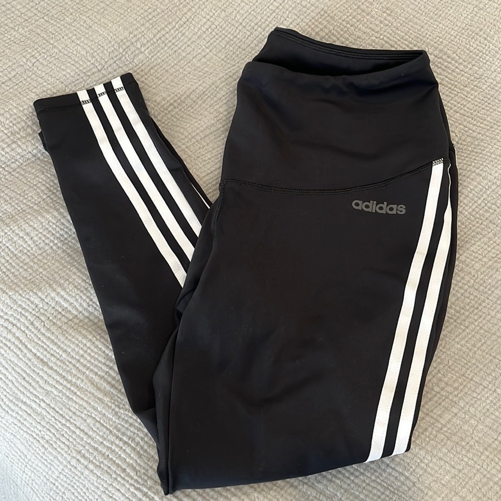 Adidas 3-stripe plus size leggings